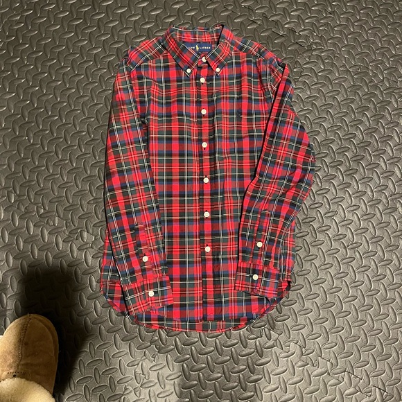 Ralph Lauren Other - Ralph Lauren Red and Green Button Down Shirt